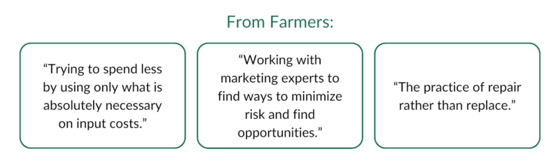 From Farmers Commodity Prices OE